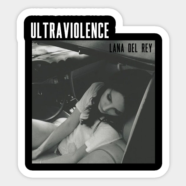 Lana Del Rey Ultraviolence Sticker by jmcd